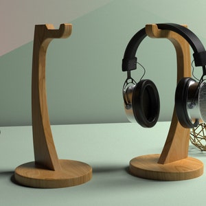 Wooden Headphone Stand U Shape Headphone Holder Classic - Temu