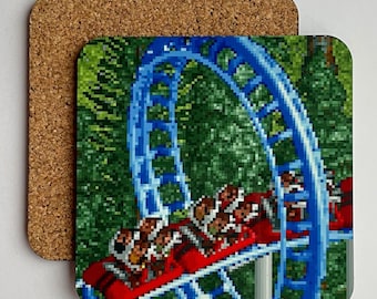 RollerCoaster Tycoon® Coasters | Colorful Coaster Pack