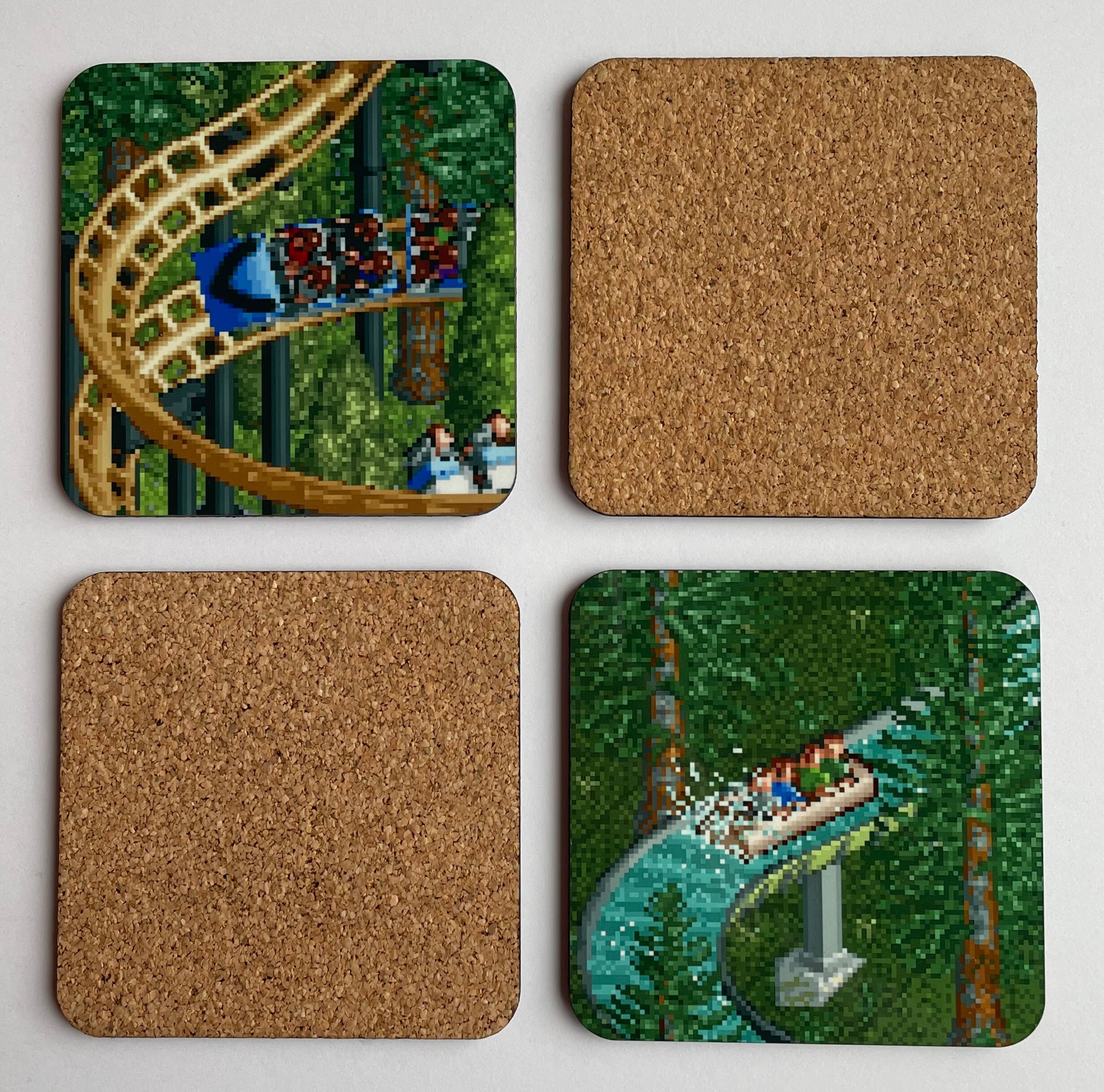 Roller Coaster Coasters Classics Pack Etsy UK