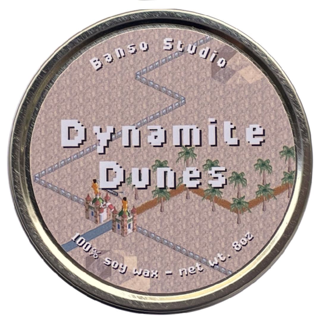 Rollercoaster Tycoon® Candles Dynamite Dunes - Main Image