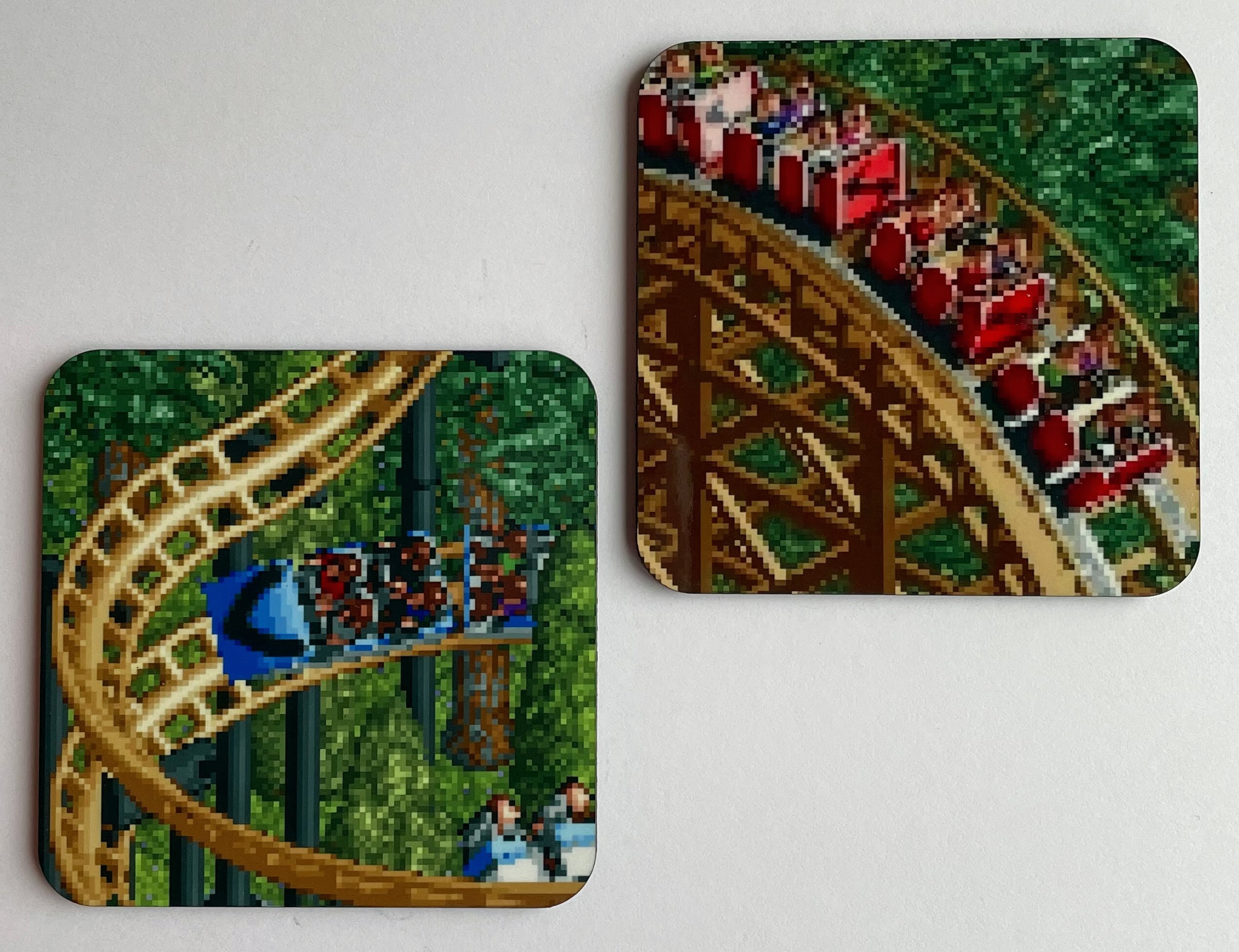 Roller Coaster Coasters Classics Pack Etsy UK