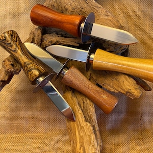 Oyster Knife Hand Turned Handle