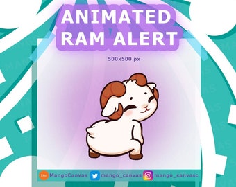 Alerta de carnero animada - Alerta de twerk