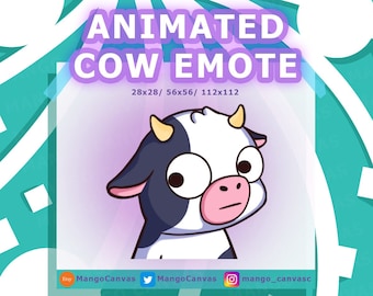 Animated Cow Emote