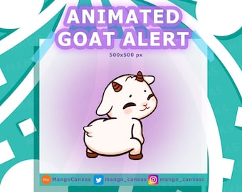 Animated Goat Alert-Twerk Alert