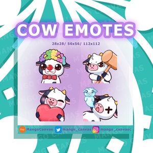 Twitch Emotes-Kuh Emotes
