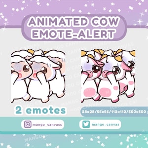 Animierte Pinke Kuh Emote-Kettensäge Emote #2