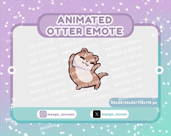 Animated Otter Emote / Dance Emote