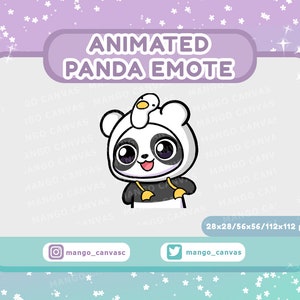 Gesto de panda animado: gesto de meneo