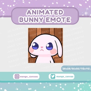 Animiertes Häschen Emote