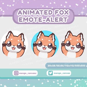 Emote-Alert Volpe Animata / Emote-Alert Pedro Dance