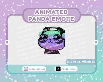 Animated Panda Emote- Headbang Emote