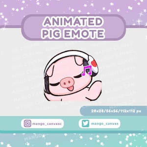 Gesto de cerdo animado: Gesto musical