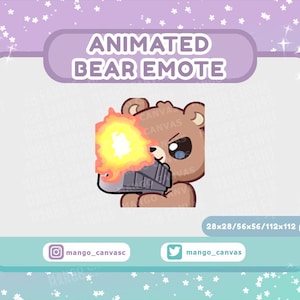Animated Bear Emote-Gun Emote