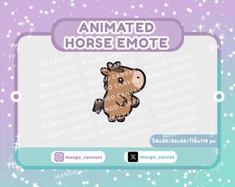 Animated Horse Emote-Dino Dance Emote