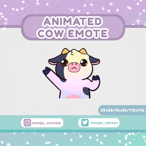 Animated Cow Emote-Dance Emote
