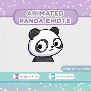 Gesto de panda animado: gesto de choque