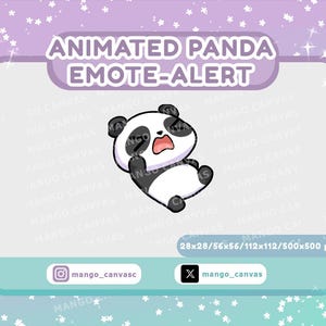 Emote Panda Animato - Avviso / Emote Capriccioso - Avviso