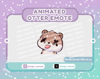 Animated Otter Emote-Rip Emote