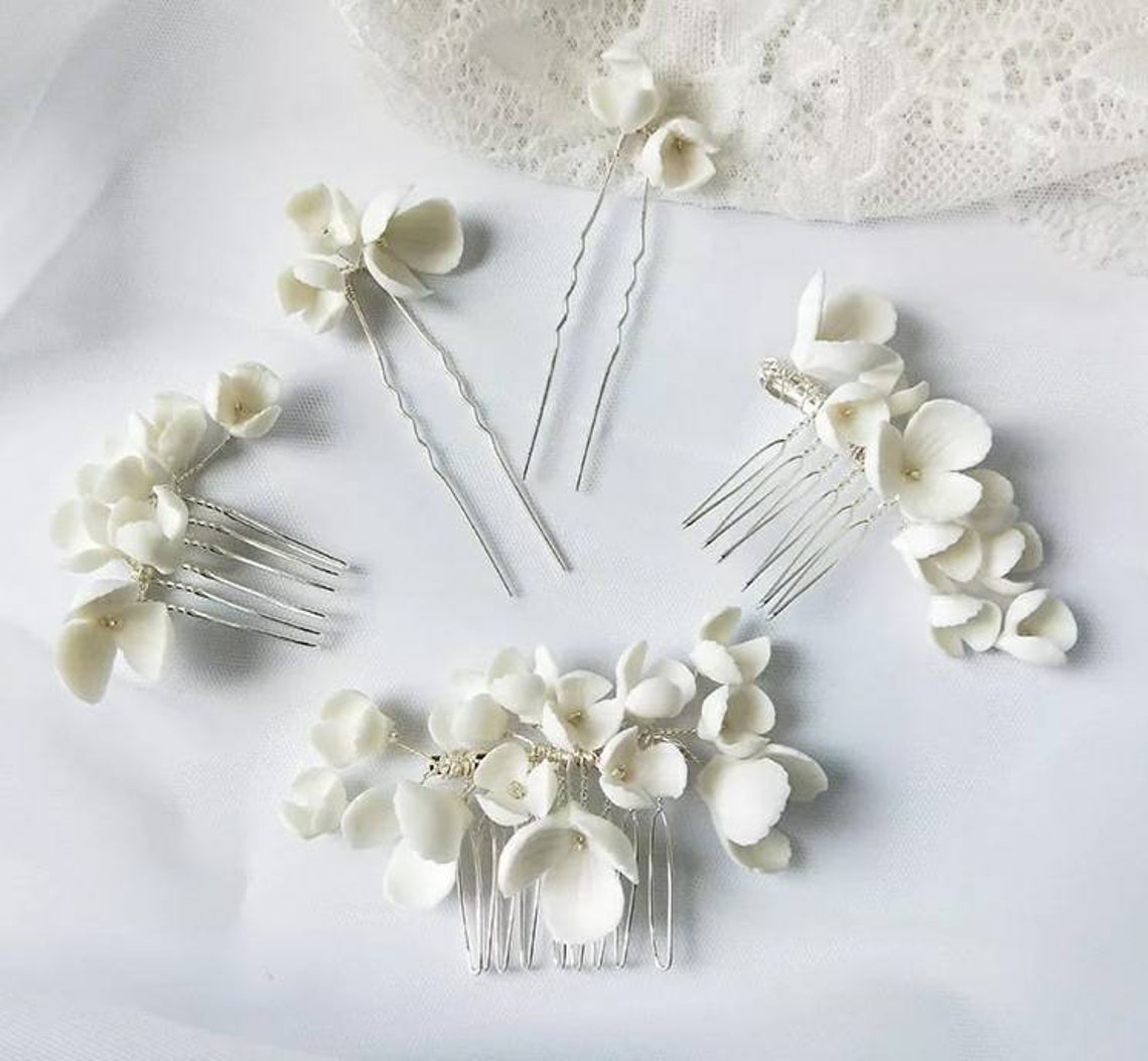 Bridal Hair Pins Bridal Hair Accessories Wedding Hair Etsy
