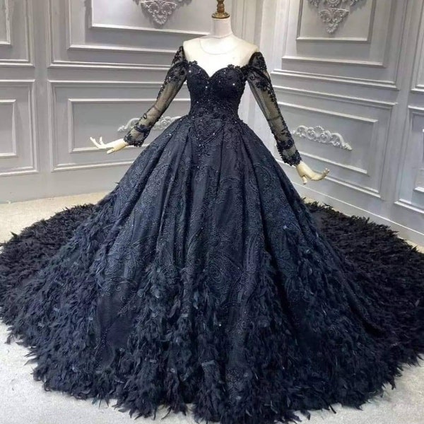 Gothic Wedding Dress - Etsy UK
