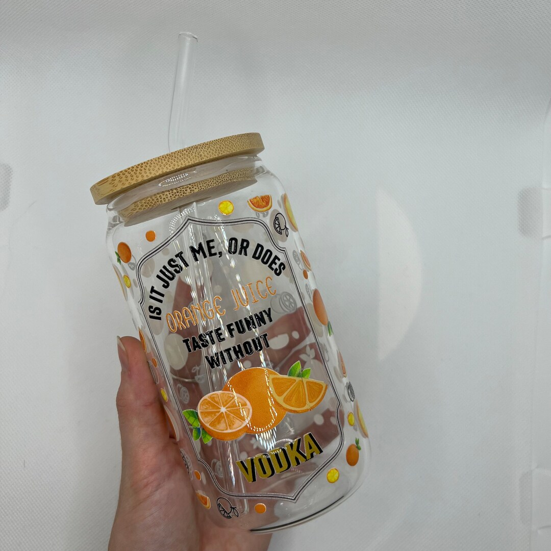 Funny Alcohol Joke 16oz Cold Cup / Glass Libby Tumbler / Etsy