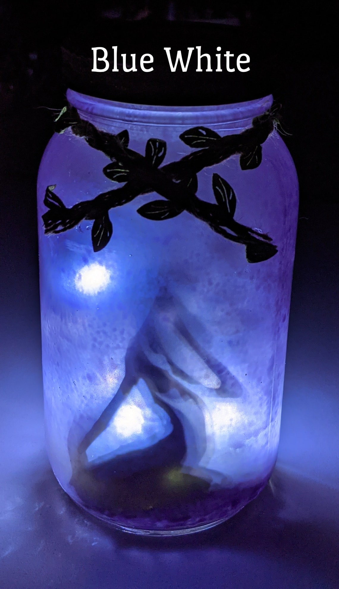 Fairy Shadow Jar Purple Etsy