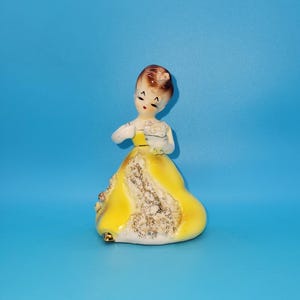 Vintage Josef Originals&quot; Little Guests&quot; Girl Figurine