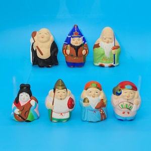 7 Lucky Japanese Gods - Etsy