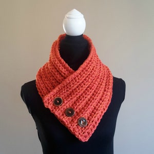 Crochet easy cowl pattern  PDF // It&#39;s Fall Y&#39;all // Bonus video tutorial // Digital download // Crochet with Clare