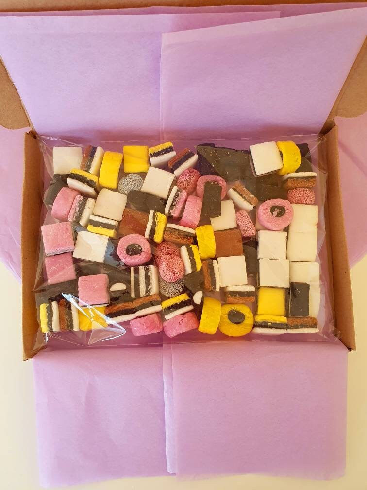 The Liquorice Allsorts Box Mothers Day Gift Birthday Gift Etsy