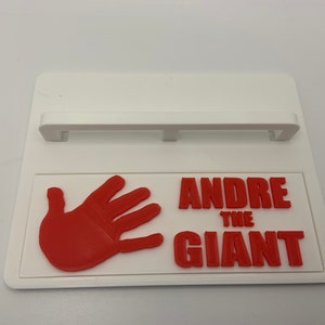 LJN WWF Andre the Giant stand