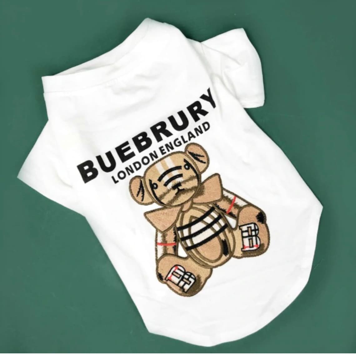 Burberry Dog Edition Summer Thin Cute Clothes Pet Dog Jacket Etsy