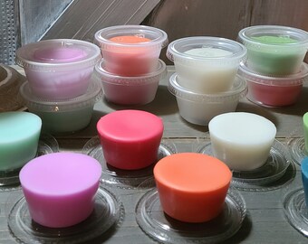 Scented SOY blend Wax Tarts Melts Strong CHOOSE SCENTS 1.5 oz Large Cup Scented SOY blend Wax Tarts Melts Strong CHOOSE SCENTS 1.5 oz Large Cup