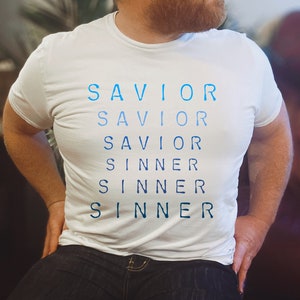 Savior T-Shirt, Savior, Savior Tee, Savior Shirt, Christian Gift Shirt, Christian Clothing,