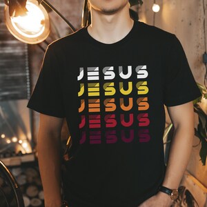 Jesus Unisex Shirt, Jesus Shirt, Vintage Jesus, Retro Jesus, Jesus Tee, Christian Gift, Christian Clothing