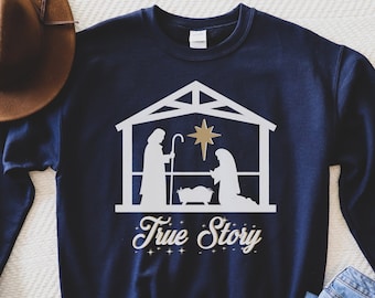 Nativity sweatshirt Clearance