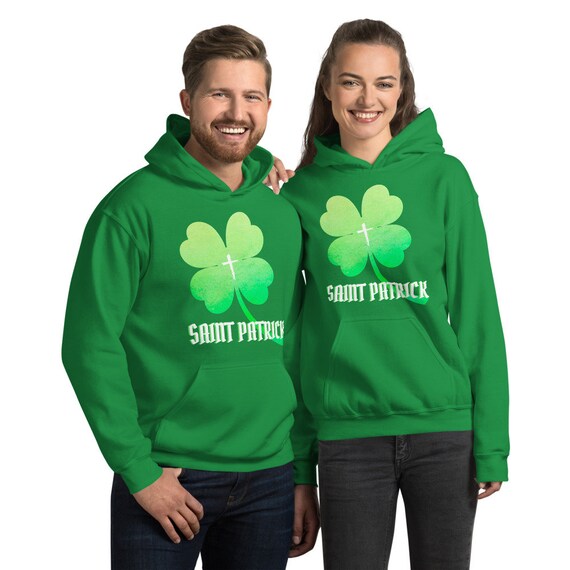 Saint Patrick Unisex Hoodie, St Patrick Hoodie, Saint Patty, St Pattys Day Hoodie, Christian Hoodie, Faith