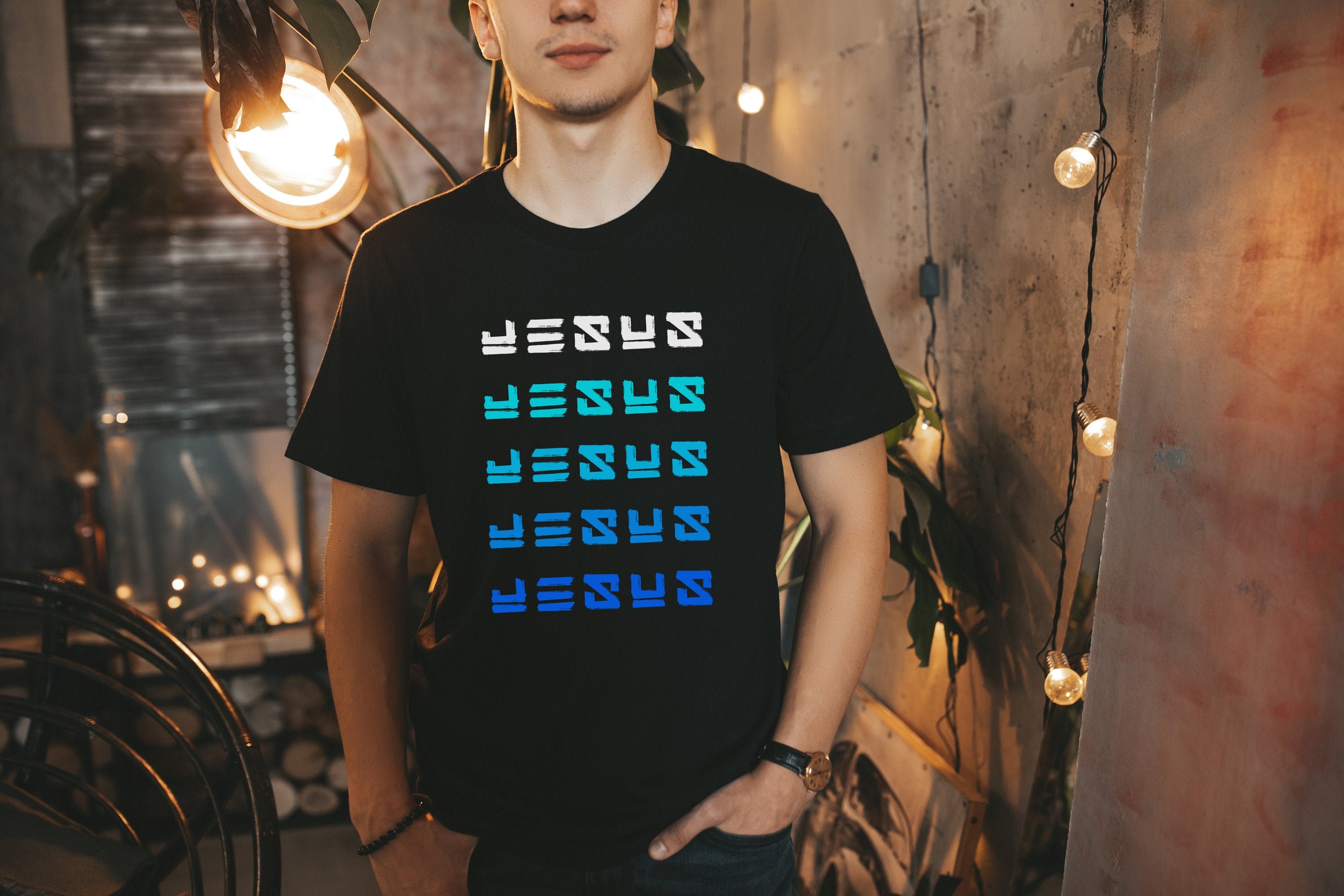 mave Uventet Postnummer Jesus T-shirt Jesus Shirt Modern Jesus Tee Christian - Etsy
