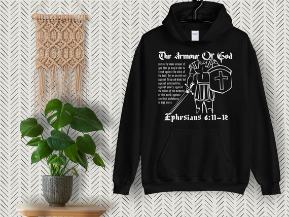 Armor of God Christian Men Sweatshirt Armor of God Christian Men Sweatshirt