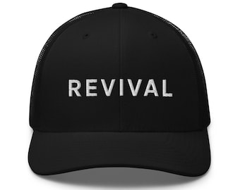 American Campfire Revival Trucker Cap, Revival Trucker Hat, Revival Trucker, Revival Hat, Christian Hat