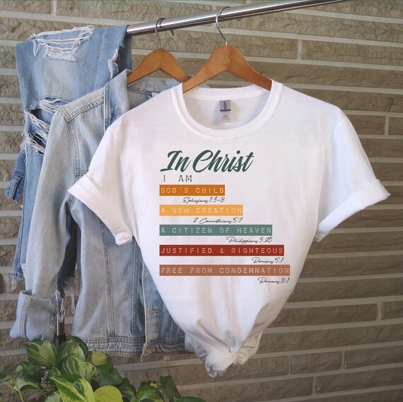 In Christ T-shirt Christian Shirt Fall 