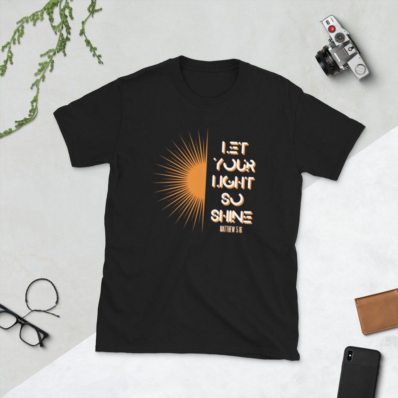 Let Your Light Shine T-shirt Be the Light Shirt Lit Shirt - Etsy