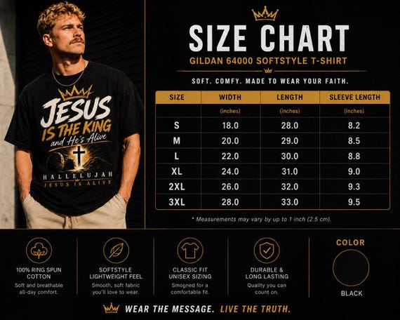 Jesus is the King and He's Alive, Christian Graphic Tee, Jesus is