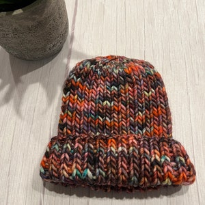 Classic Wool Rib Beanie, handmade pure merino wool knit beanie | toque | ski hat | skullcap