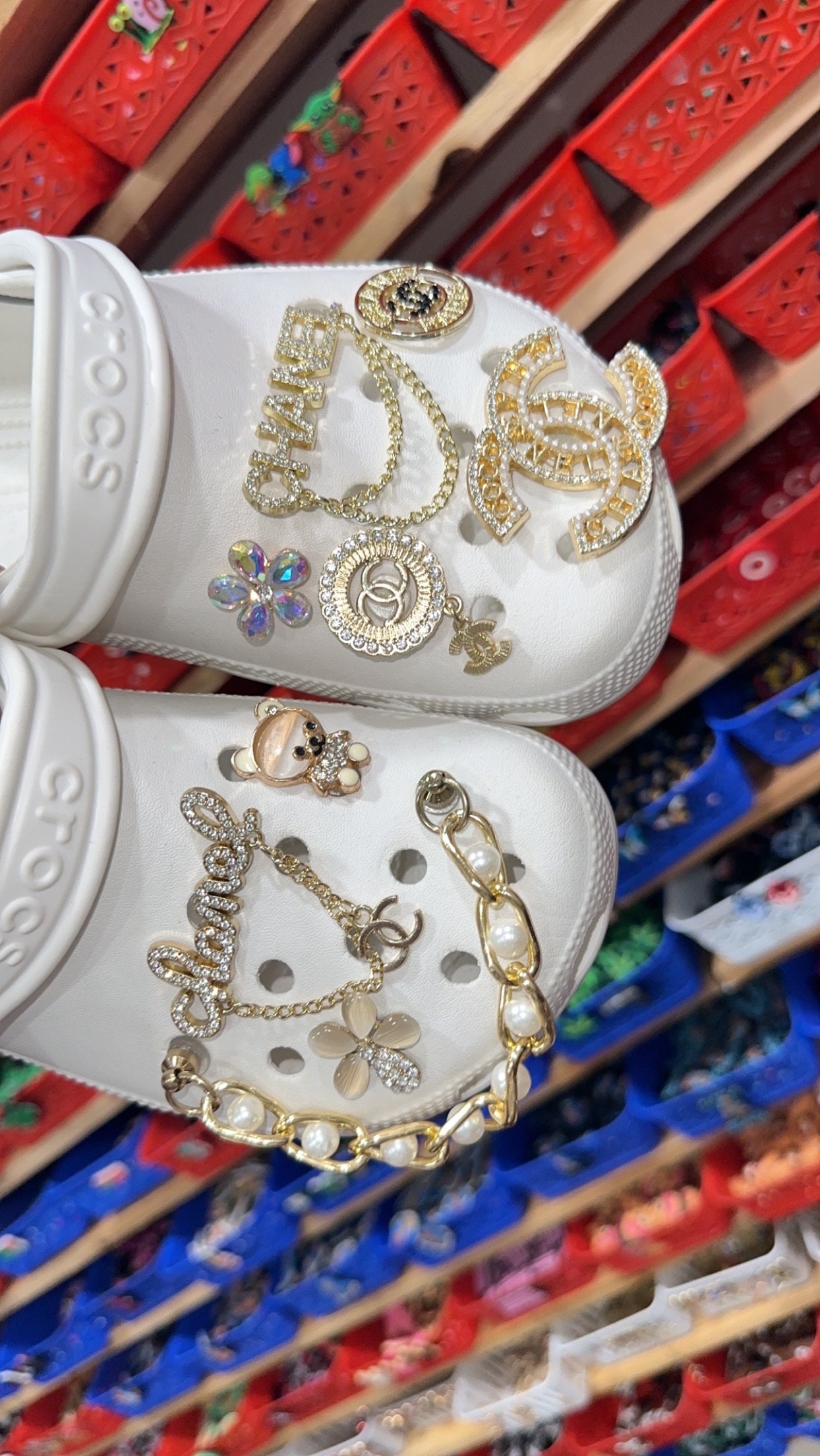 Buy Wholesale China Hot Sell Bling Diamond Croc Shoe Decoration Chain Rhinestone  Shoe Buckle Ornament Accessories Charms For Croc Shoepopular & Bling Shoe  Charms Bling Croc Charms Shoe Shoe at USD 15