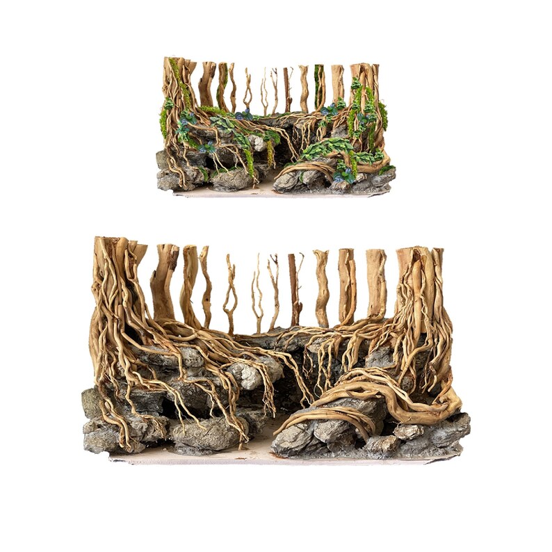 Large Bonsai Driftwood Aquascape With Rocks and Driftwood for Etsy