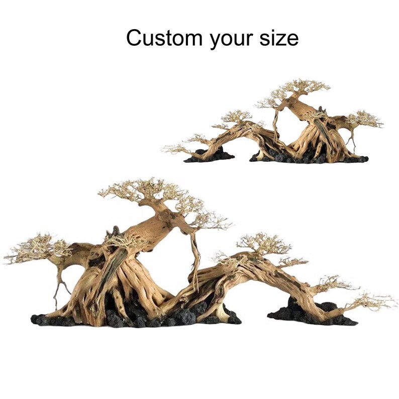 Aquarium Bonsai Tree Large Bonsai Driftwood Bonsai Driftwood Etsy