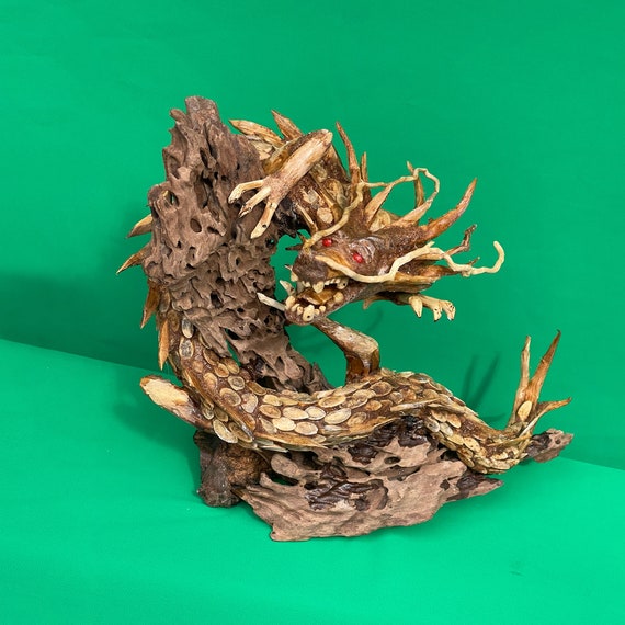 dragon statue for aquarium