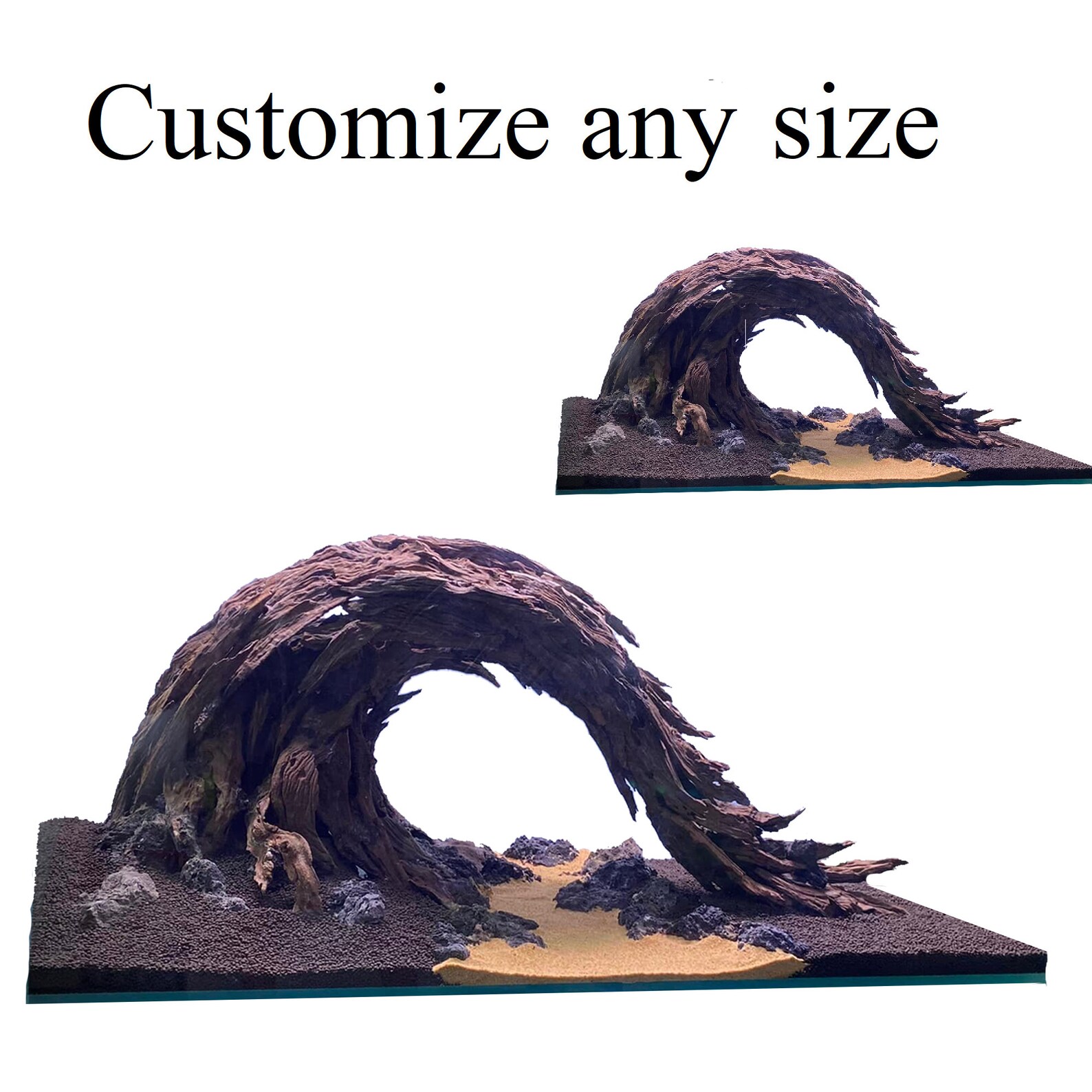 Aquascape Driftwood Aquarium Wood Real Drift Wood for Fish Etsy